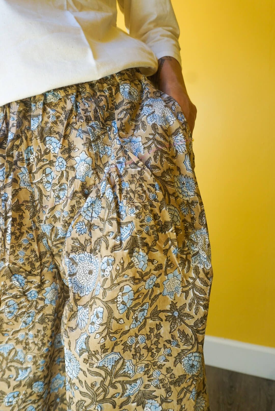 Melody Blockprint Harem Pants