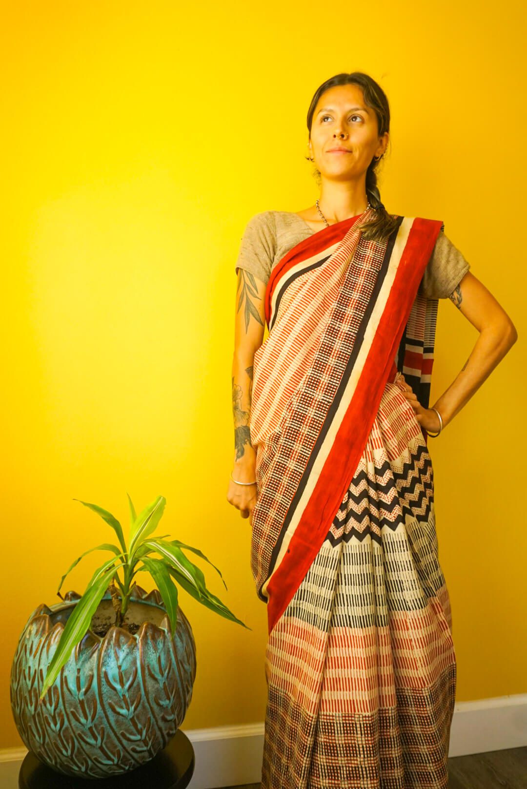 Chess Blockprint Sari