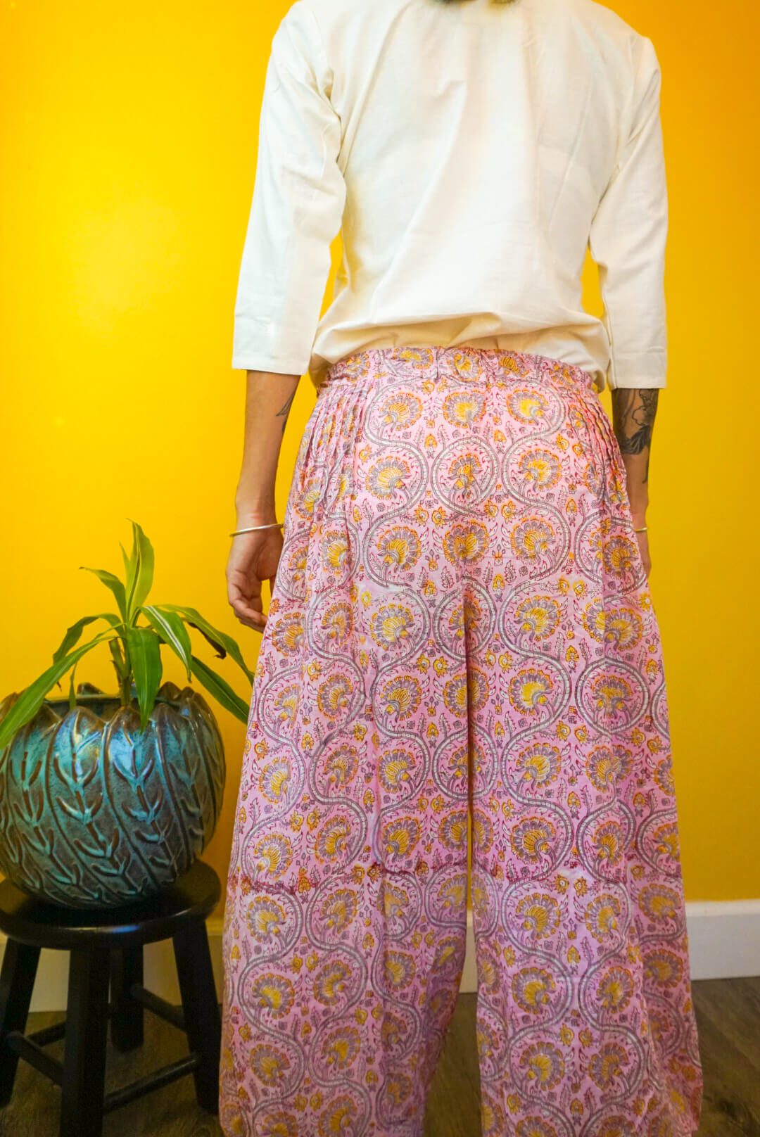 Vasanta Blockprint Harem Pants