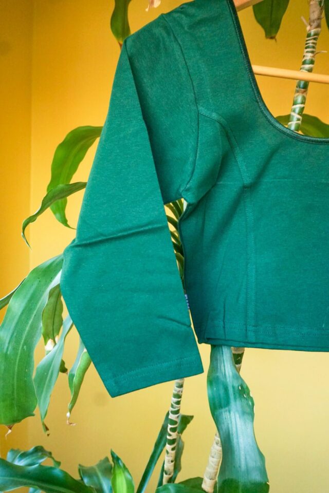 Evergreen Stretchy Sari Blouse