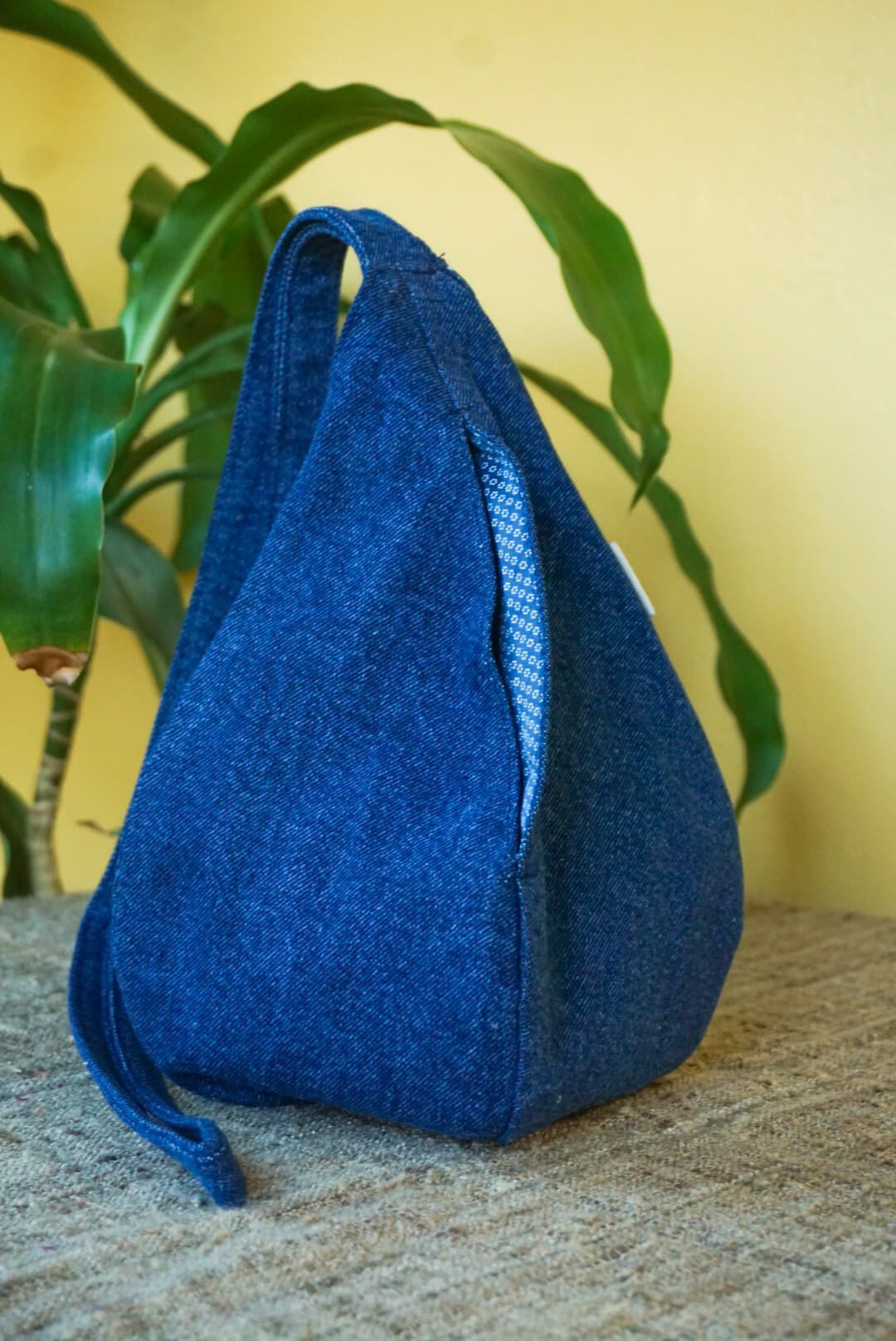 Blue With Flower Japa Prayer Bag Japa Mala Bag/krishna Bag/ - Etsy Australia